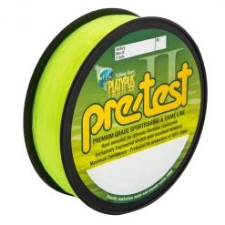 500m Spool Of Platypus Yellow Pre-Test Monofilament Fishing Line-IGFA Class Line