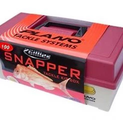 Assorted Tackle Packs Plano Snapper Tackle Kit - Fishing Tackle Box With 100 Pieces Of Tackle