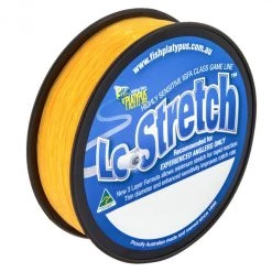 300m Spool Of Orange Platypus Lo-Stretch Mono Fishing Line - IGFA Class Line