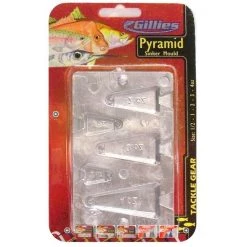 Sinker Moulds Gillies Pyramid Sinker Mould Combo - Makes 5 Different Pyramid Sinkers At A Time -Terminal Tackle Sales 2022 27PYR 2