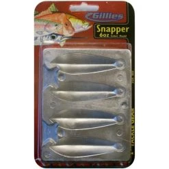 Sinker Moulds Gillies 6oz Snapper Sinker Mould - Makes 4 Snapper Sinkers At A Time -Terminal Tackle Sales 2022 27SNAP06 2