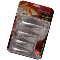 Sinker Moulds Gillies Large Snapper Sinker Mould Combo-Makes 4 Different Snapper Sinkers -Terminal Tackle Sales 2022 27SNAPL 2