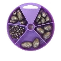 55 Gillies Egg Sinkers In Convenient Dial Pack - Assorted Sizes And Weights -Terminal Tackle Sales 2022 28EGG 2