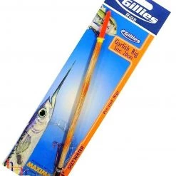 Gillies Rigs Gillies 20cm Pre-Tied Garfish Rig With Size 10 Chemically Sharpened Hooks