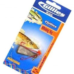 Gillies Rigs Gillies Pre-Tied Whiting Rigs With Chemically Sharpened Fishing Hooks