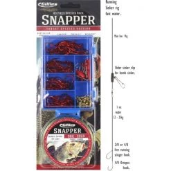 Assorted Tackle Packs Gillies Snapper Tackle Pack - 100 Piece Assorted Tackle Kit With 20lb Fishing Line -Terminal Tackle Sales 2022 28SPSN 2