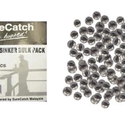 Hooked Online Hooked Online 100 X Size 2 Split Shot Fishing Sinkers
