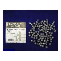 Hooked Online Hooked Online 100 X Size 2 Split Shot Fishing Sinkers 13 Hooked Online Hooked Online 100 X Size 2 Split Shot Fishing Sinkers -Terminal Tackle Sales 2022 2splitx100 6