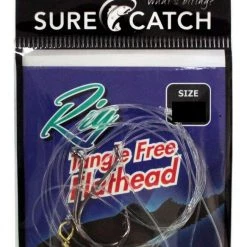 Surecatch Rigs Surecatch Size 2 Tangle Free Flathead Rig With Chemical Sharpened Fishing Hooks
