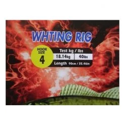 Surecatch Whiting Rig With Size 4 Chemically Sharpened Hooks And Lumo Beads -Terminal Tackle Sales 2022 307rwg4 6