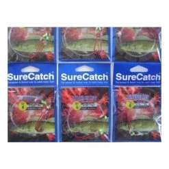 6 Packets Of Surecatch Whiting Rigs With Size 4 Chemically Sharpened Hooks -Terminal Tackle Sales 2022 307rwg4x6 3