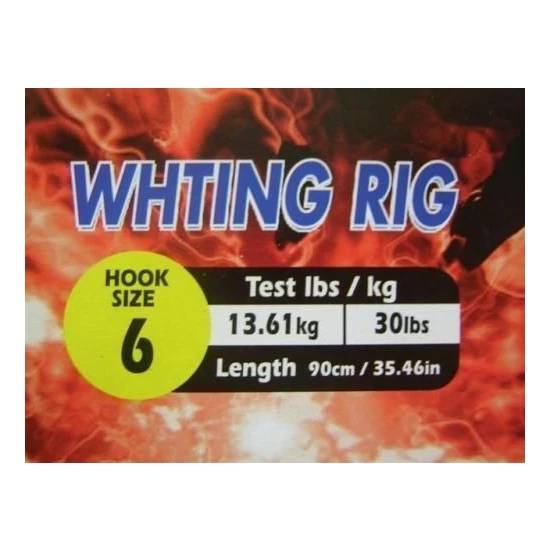 6 Packets Of Surecatch Whiting Rigs With Size 6 Chemically Sharpened Hooks 7 6 Packets Of Surecatch Whiting Rigs With Size 6 Chemically Sharpened Hooks - Image 7