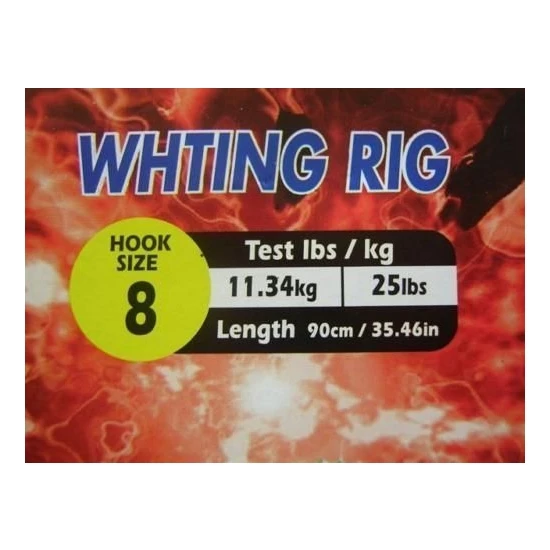 6 Packets Of Surecatch Whiting Rigs With Size 8 Chemically Sharpened Hooks 6 6 Packets Of Surecatch Whiting Rigs With Size 8 Chemically Sharpened Hooks - Image 6