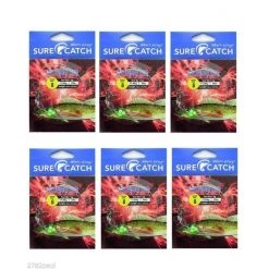 6 Packets Of Surecatch Whiting Rigs With Size 8 Chemically Sharpened Hooks 15 6 Packets Of Surecatch Whiting Rigs With Size 8 Chemically Sharpened Hooks -Terminal Tackle Sales 2022 307rwg8x6 7