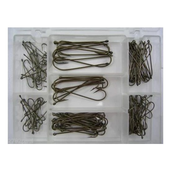 Surecatch 140 Piece Assorted Carlisle Fishing Hook Pack In Tackle Box 4 Surecatch 140 Piece Assorted Carlisle Fishing Hook Pack In Tackle Box - Image 4
