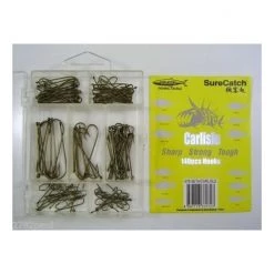 Surecatch 140 Piece Assorted Carlisle Fishing Hook Pack In Tackle Box 15 Surecatch 140 Piece Assorted Carlisle Fishing Hook Pack In Tackle Box -Terminal Tackle Sales 2022 308ahc 7