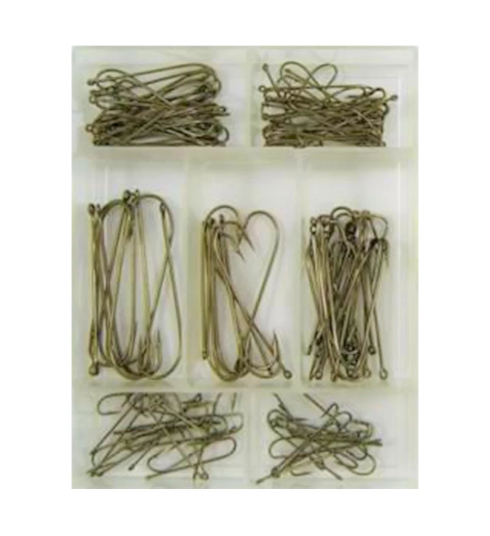 Surecatch 140 Piece Assorted Carlisle Fishing Hook Pack In Tackle Box 1 Surecatch 140 Piece Assorted Carlisle Fishing Hook Pack In Tackle Box