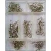 Surecatch 140 Piece Assorted Kirby Fishing Hook Pack In Tackle Box