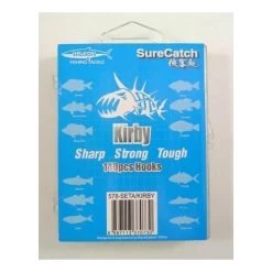 Surecatch 140 Piece Assorted Kirby Fishing Hook Pack In Tackle Box -Terminal Tackle Sales 2022 308ahk 2