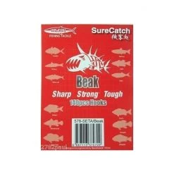 Surecatch 140 Piece Assorted Suicide Fishing Hook Pack In Tackle Box -Terminal Tackle Sales 2022 308ahs 6