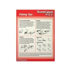 Surecatch 140 Piece Assorted Suicide Fishing Hook Pack In Tackle Box -Terminal Tackle Sales 2022 308ahs 7