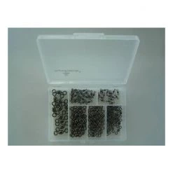 100 X Surecatch Assorted Black Crane Swivels In Fishing Tackle Box -Terminal Tackle Sales 2022 308asbc 3