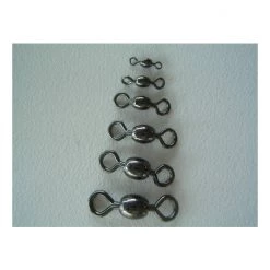 100 X Surecatch Assorted Black Crane Swivels In Fishing Tackle Box -Terminal Tackle Sales 2022 308asbc 5