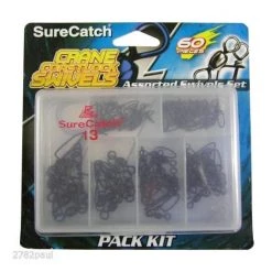 60 X Surecatch Assorted Black Crane Swivels With Coastlock Snaps In Fishing Tackle Box 19 60 X Surecatch Assorted Black Crane Swivels With Coastlock Snaps In Fishing Tackle Box -Terminal Tackle Sales 2022 308asbccs 9