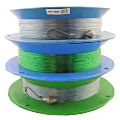 Surecatch Surecatch 3 X 10 Inch Hand Casters Pre Rigged With 200m Of 50lb Mono Fishing Line