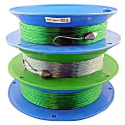 Surecatch Surecatch 3 X 10 Inch Hand Casters Pre Rigged With 200m Of 60lb Mono Fishing Line