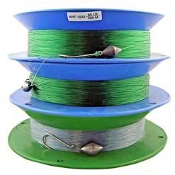 Surecatch Surecatch 3 X 10 Inch Hand Caster Pre Rigged With 200m Of 80lb Mono Fishing Line