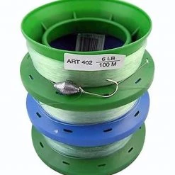 Surecatch Surecatch 3 X 4 Inch Hand Casters Pre Rigged With 100m Of 6lb Mono Fishing Line