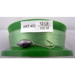 Surecatch Surecatch 3 X 4 Inch Hand Casters Pre Rigged With 100m Of 12lb Mono Fishing Line -Terminal Tackle Sales 2022 308c4r1012x3 5