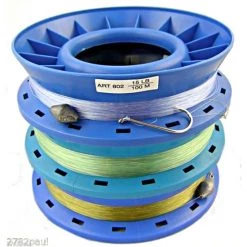 Surecatch Surecatch 3 X 8 Inch Hand Casters Pre Rigged With 100m Of 15lb Mono Fishing Line -Terminal Tackle Sales 2022 308c8r1015x3 7