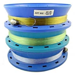 Surecatch Surecatch 3 X 8 Inch Hand Casters Pre Rigged With 100m Of 20lb Mono Fishing Line