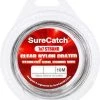 Surecatch Wire 10m Coil Of Surecatch Clear Nylon Coated Stainless Steel Fishing Wire