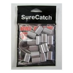 Surecatch Clearance 15 X 5.0mm Aluminium Crimping Connector Sleeves For Fishing Wire/Line -Terminal Tackle Sales 2022 309as50 4