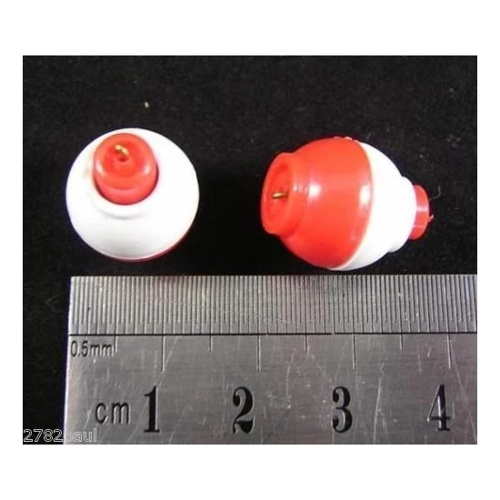 Surecatch Surecatch 4 X 1/2 Inch Red And White Push Button Fishing Floats 7 Surecatch Surecatch 4 X 1/2 Inch Red And White Push Button Fishing Floats - Image 7