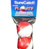 Surecatch Surecatch 2 X 2 Inch Red And White Push Button Fishing Floats