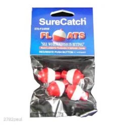Surecatch Surecatch 4 X 3/4 Inch Red And White Push Button Fishing Floats 15 Surecatch Surecatch 4 X 3/4 Inch Red And White Push Button Fishing Floats -Terminal Tackle Sales 2022 309bf34 7
