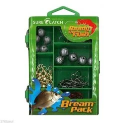 Gifts Under $20 Surecatch 130pc Bream Pack In Fishing Tackle Box - Tackle Kit -Terminal Tackle Sales 2022 309pkb 9