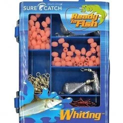 Gifts Under $20 Surecatch 226 Pc Whiting Pack In Fishing Tackle Box - Tackle Kit