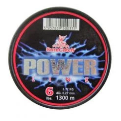 1300m Spool Of 6lb Blue Surecatch Power Line Mono Fishing Line