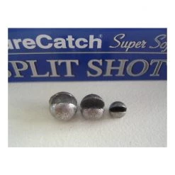 Surecatch 100 Pce Split Shot Sinker Pack 3 Sizes + Tackle Box - 1g 2g 3g -Terminal Tackle Sales 2022 309setss100 3