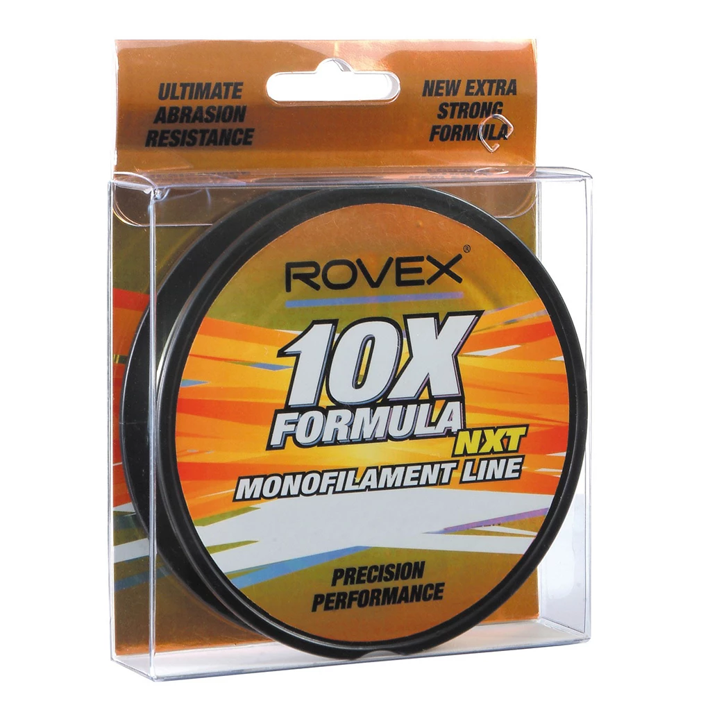 300m Spool Of Rovex 10X Formula Monofilament Fishing Line - Green Mono Line 1 300m Spool Of Rovex 10X Formula Monofilament Fishing Line - Green Mono Line