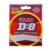300yd Spool Of Rovex D:8 Hi Vis Yellow Braided Fishing Line - 8 Strand Braid