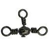 3 Way Crossline Swivels 6 Pack Of Asari Black Crossline 3 Way Fishing Swivels