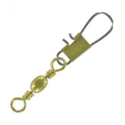 Swivels With Snaps 10 Pack Of Asari Brass Barrel Fishing Swivels With Interlock Snaps