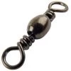 Barrel Swivels 10 Pack Of Asari Black Barrel Fishing Swivels
