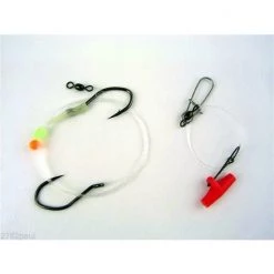 Wilson Breakaway Gummy Rig 2 X 2/0 Deep V - With Breakaway Sinker/Line 60lb -Terminal Tackle Sales 2022 331rbgr2 0 5